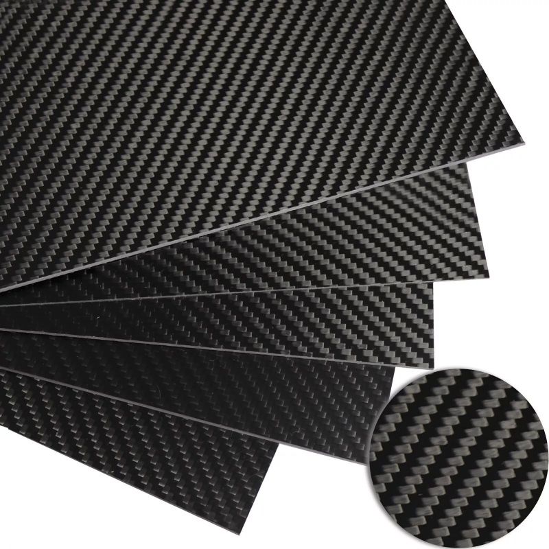 3K Twill Matte Carbon Fiber Plate/Sheet